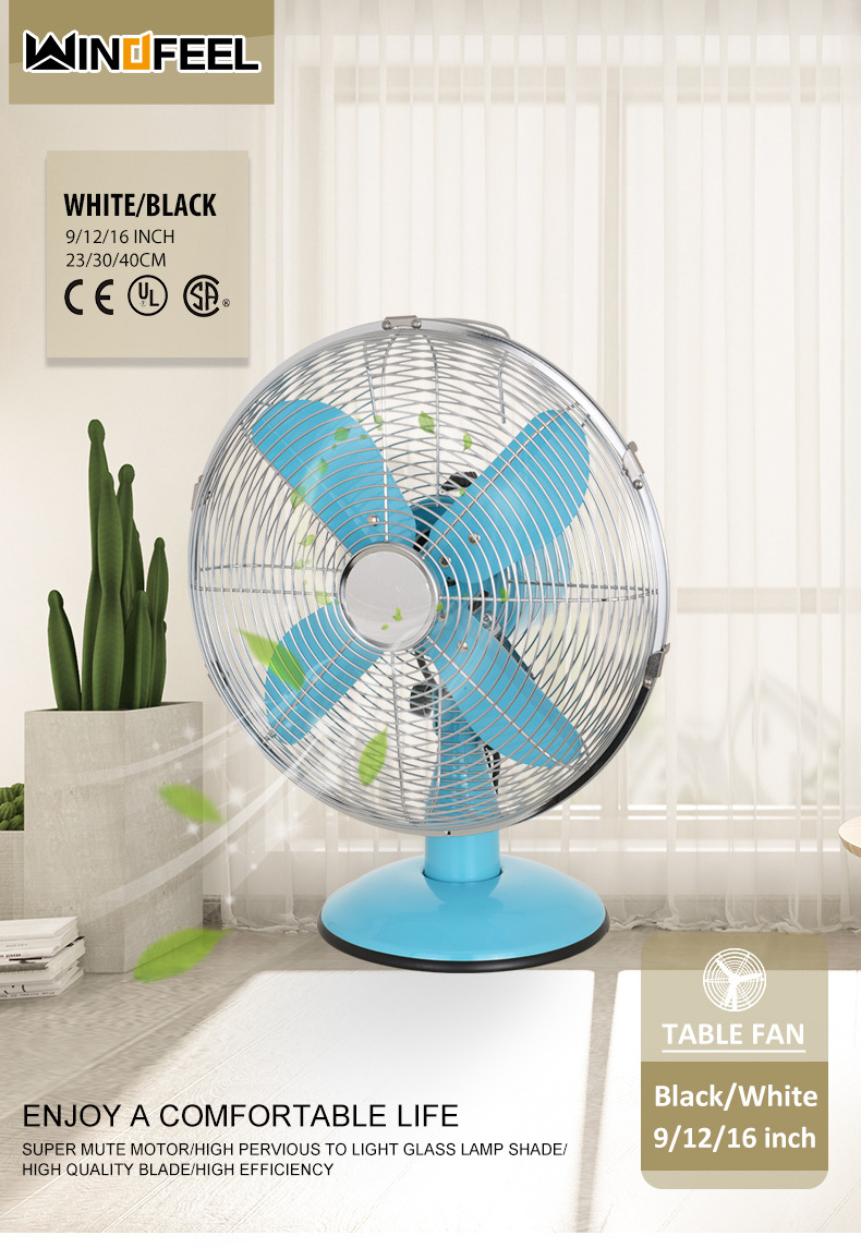 Hot Sell Portable Household Automatic Shook Features Tower Desktop Cordless Rechargeable Desk Wireless Small Table Fan