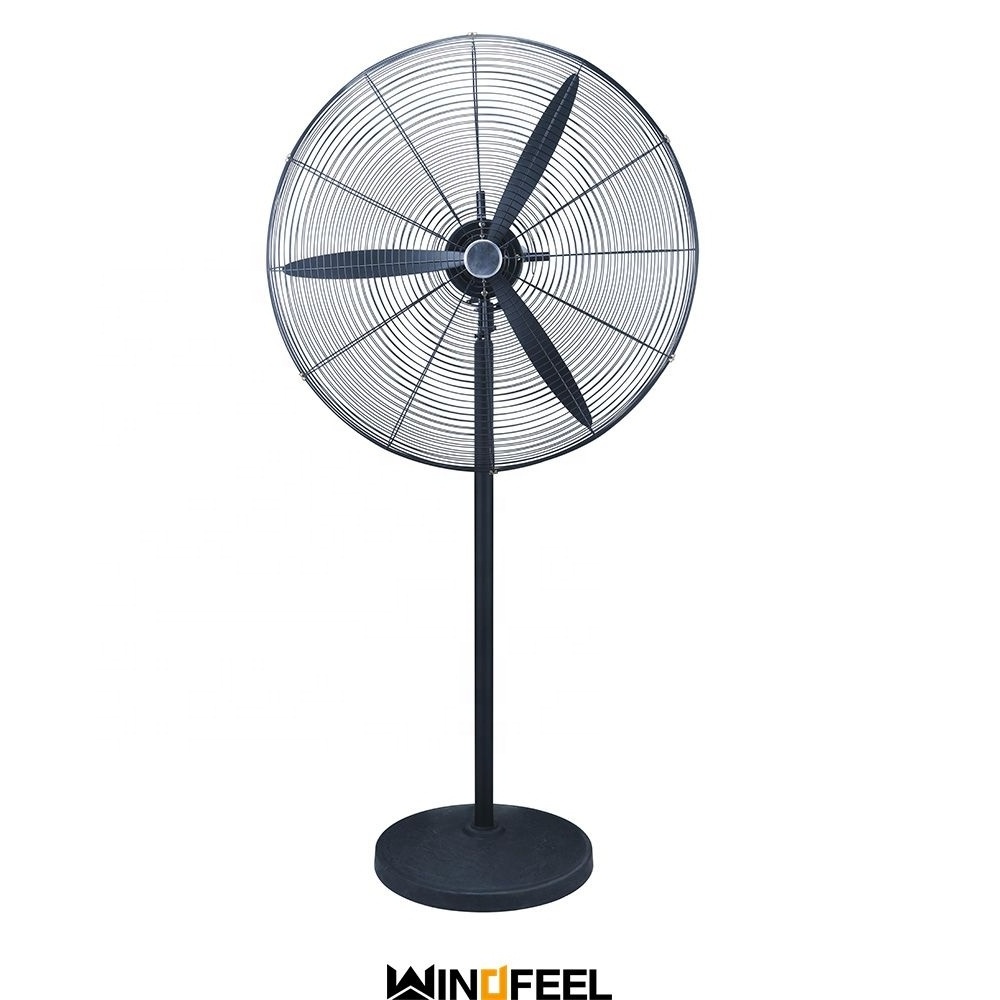 20 24 26 30 Inch Heavy Duty OX Industrial 3 Blades Stand Fan