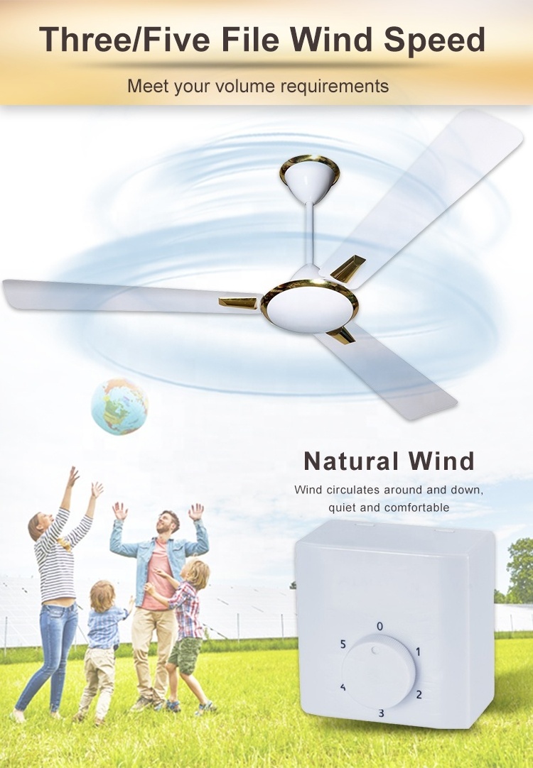 56inch New Model And Metal 220V KDK porch energy saving ceiling fan for africa