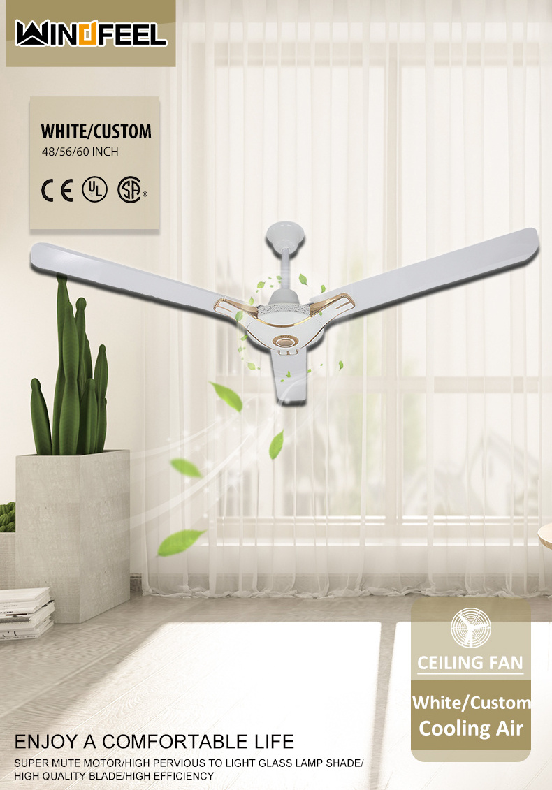 220V DC Industrial 56 Inch Led BLDC Light Prices Remote Modern Restaurant Low Smart Outdoor 12 volt dc ceiling fan