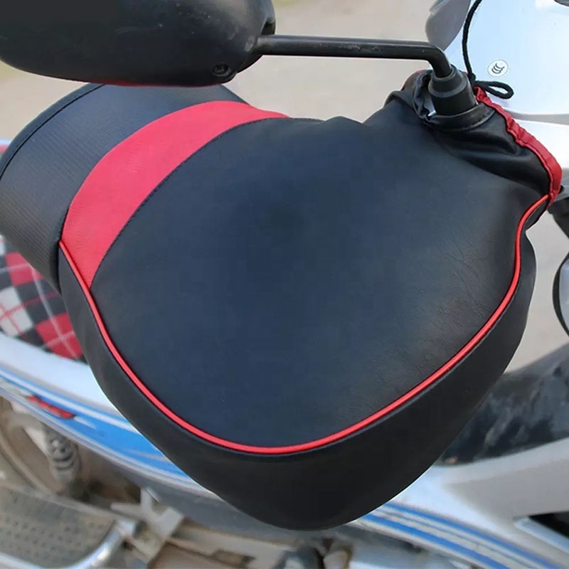 Waterproof Warm Motorcycle Handlebar Cover Keep Warm In Winter Gloves Hand Warmer Motorbike Glove Motor Electric Bike