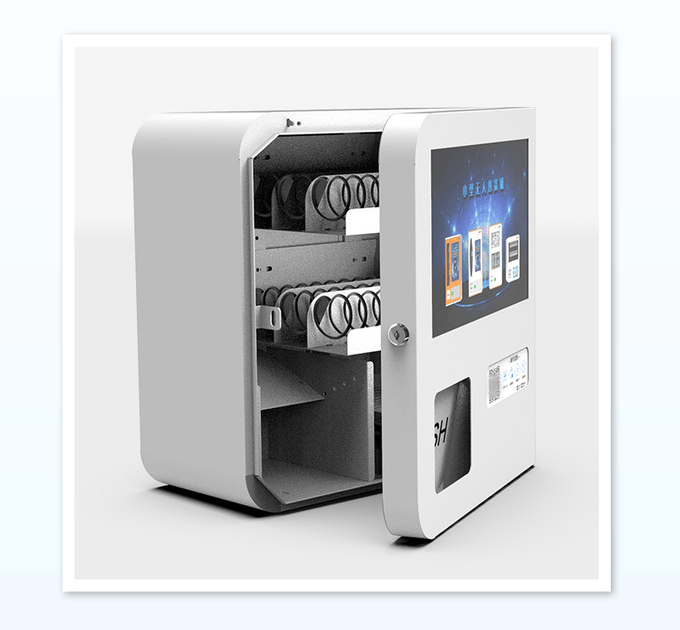 soda nail art cheap  candy automatic Hotel mini vending snack machine for foods and drinksqr code vending machine