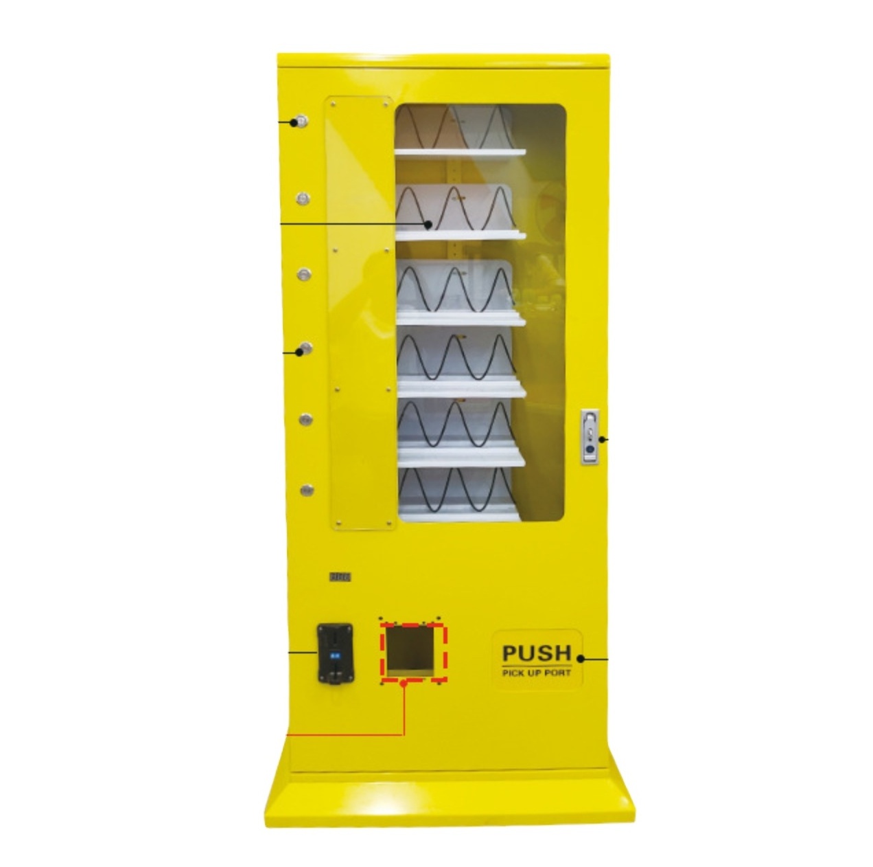 Unmanned intelligent small room temperature self-service vending machine beverage snack cigarette vending machine