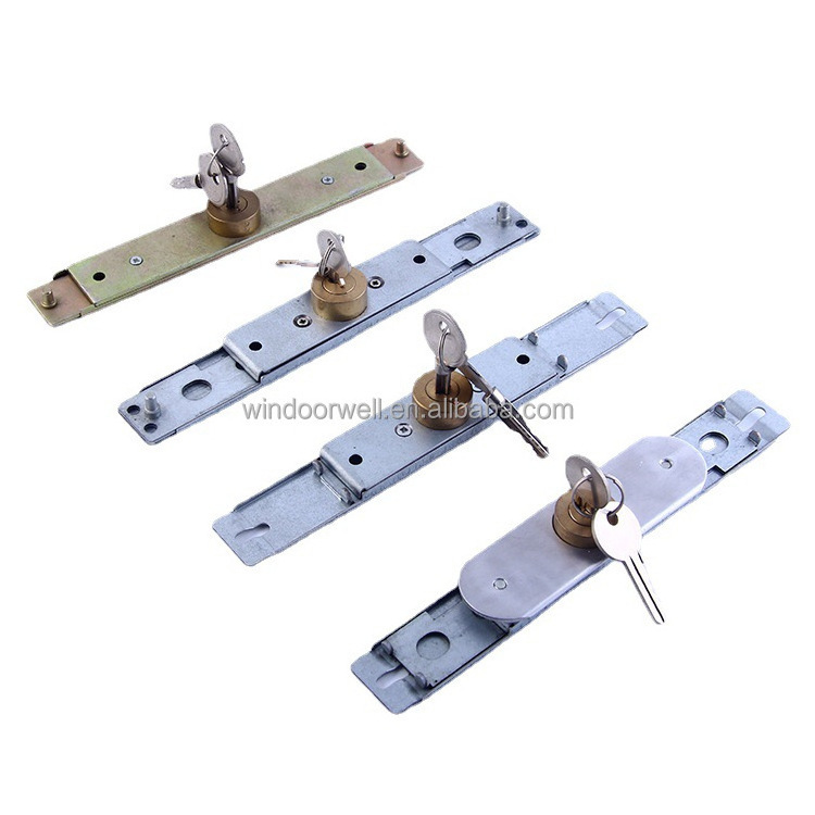 Garage roll up rolling shutter garage door lock