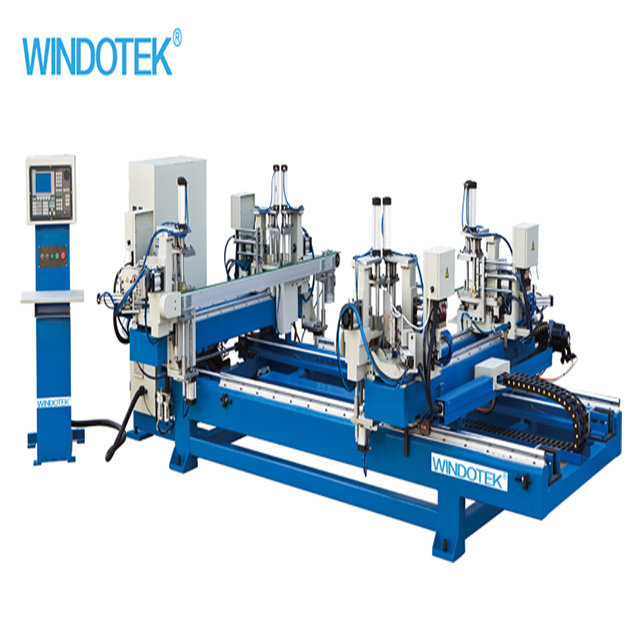 SHP4- CNC-3000A upvc Window Four Corner Head Welding Machine CNC