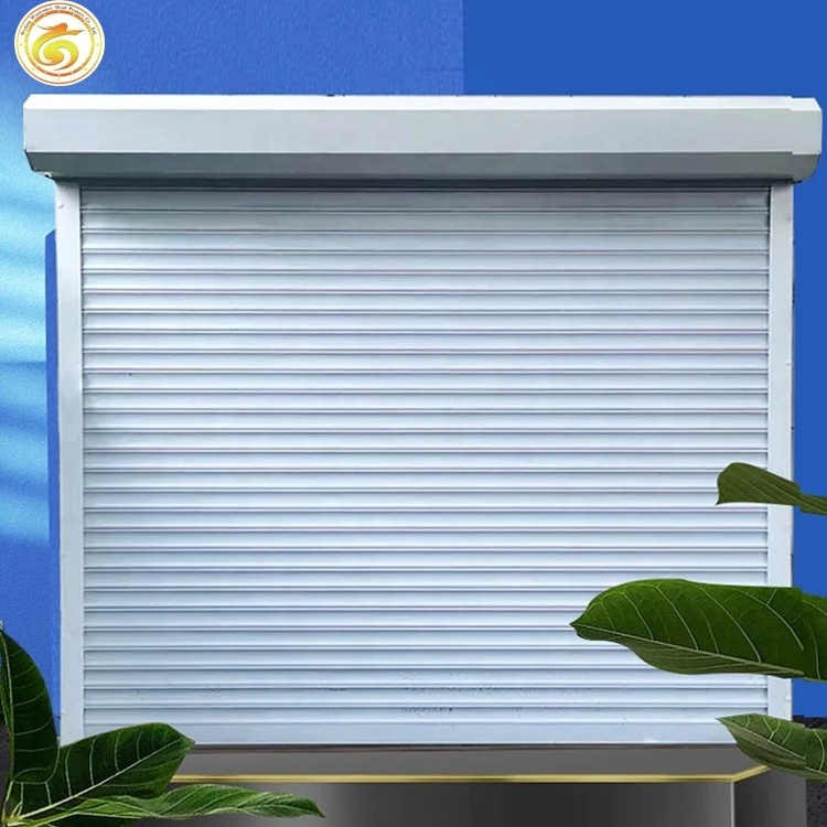 Colorful and Strong aluminum roller shutter insulated Durable electric Rolling up Doors