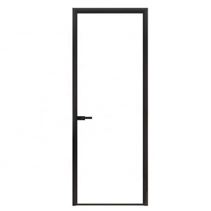 French Style Water Resistant Frosted Pantry Door Glass Custom Swing Single Double Doors