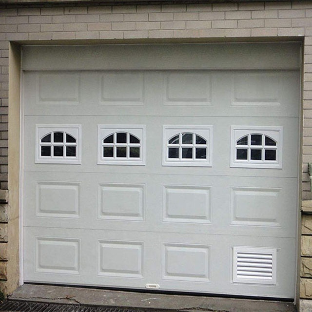 Modern Intelligent Panel Manufacturing Automatic Gate Residential Sectional Garage Doors For Homes