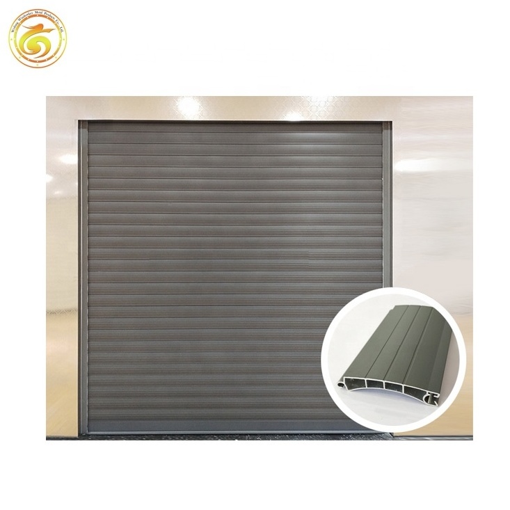 Colorful and Strong aluminum roller shutter insulated Durable electric Rolling up Doors