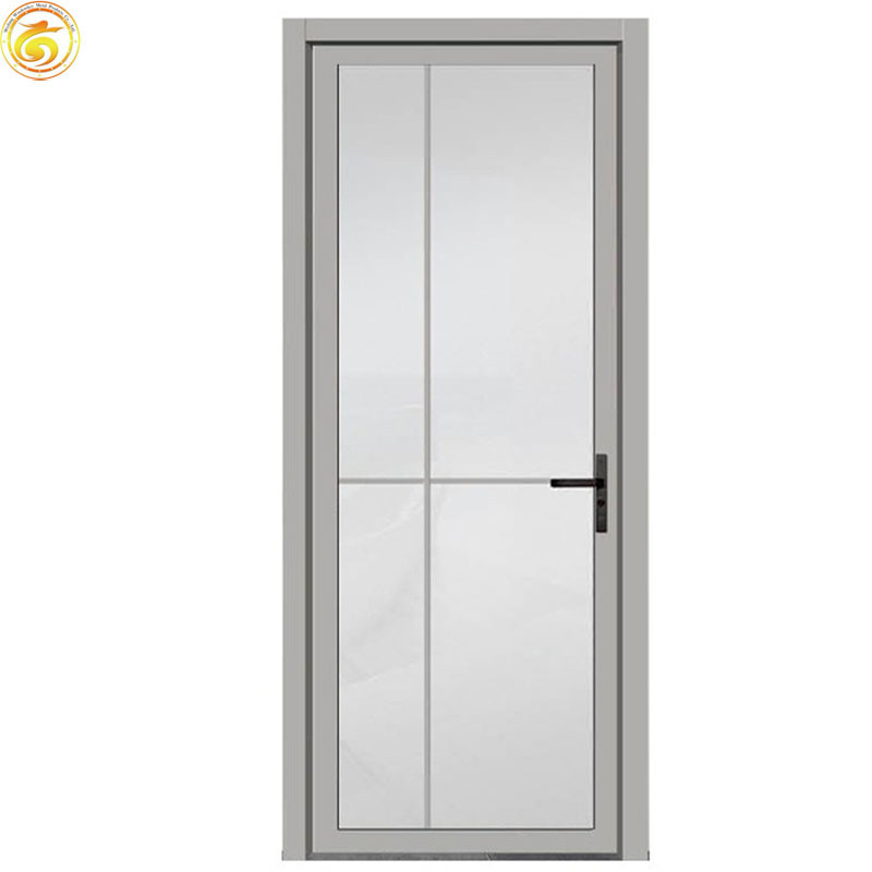 French Style Water Resistant Frosted Pantry Door Glass Custom Swing Single Double Doors