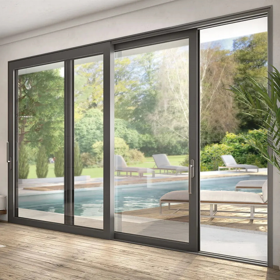 Australian lift sliding door double glazed door external patio balcony aluminum sliding doors