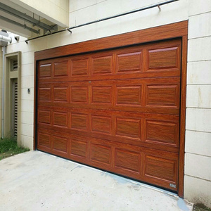 Modern Intelligent Panel Manufacturing Automatic Gate Residential Sectional Garage Doors For Homes