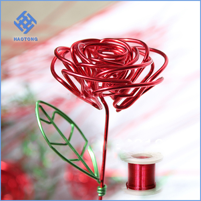 OEM colorful metal wire / craft wire / wholesale bulk buy florist wire