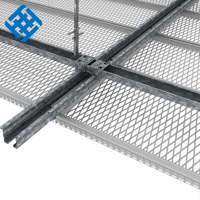 Factory-Made Diamond Pattern Expanded Metal Mesh Rack Black Plain Weave ...