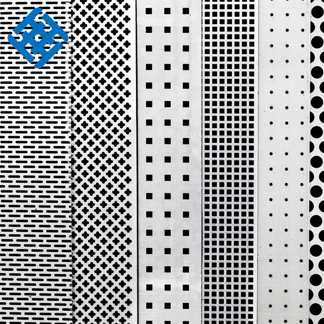 Factory Supply Decorative Stainless Steel Wire Mesh Panels Woven Perforated Metal 10mm 8mm Apertures Stainless Steel Wire Mesh