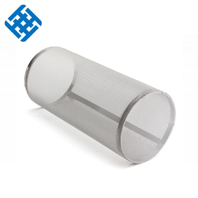 Food Grade Stainless Steel Filters 25 50 60 Micron Cylinder Mesh Tube