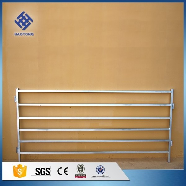 Factory supply pvc security used cattle corral panels for farm of cattle fence