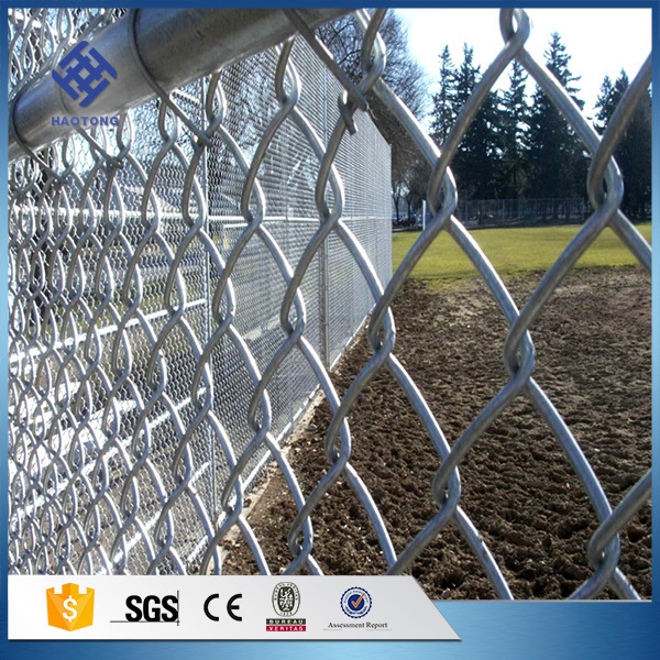 Dubai Wholesale Market Used Chain Link Fence for Sale Factory Football and Basket Ball Sports Fence Iron Metal Not Support