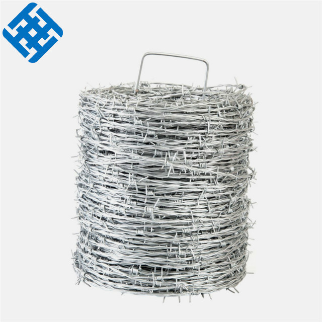 High Tensile Cheap Barb Wire Mesh Fence Roll Farm Galvanized Concertina Barbed Wire For Fencing Philippines