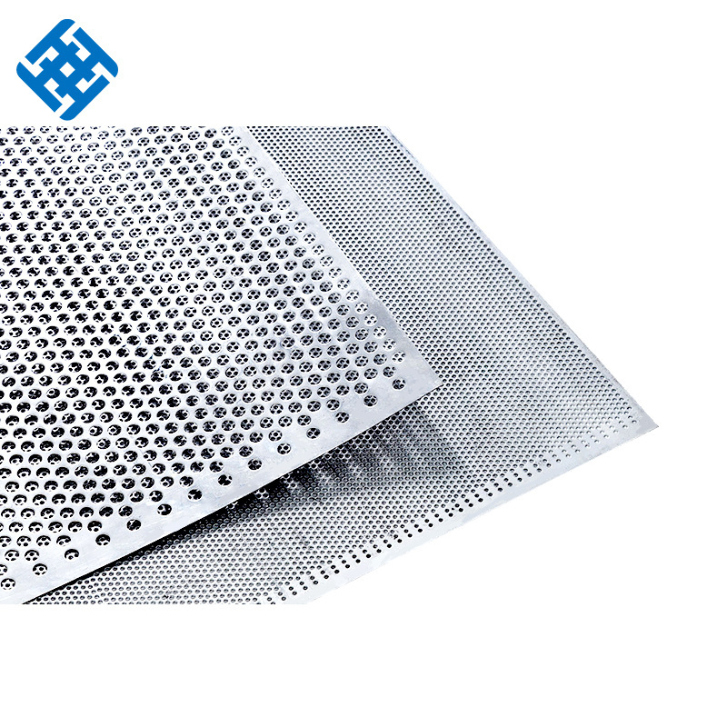 Factory Supply Decorative Stainless Steel Wire Mesh Panels Woven Perforated Metal 10mm 8mm Apertures Stainless Steel Wire Mesh