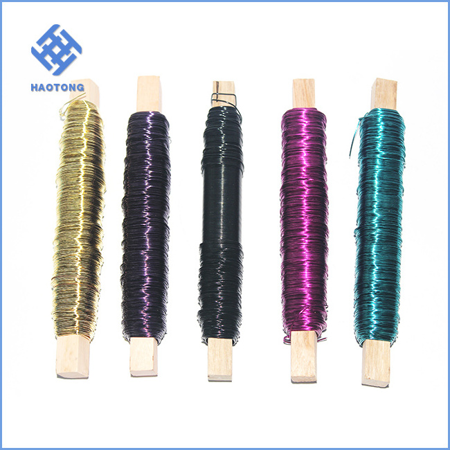 Factory price flower art design diy beaded accessories homemade handicrafts wire gold filled wire