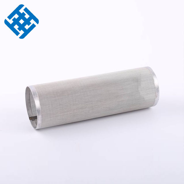 Food Grade Stainless Steel Filters 25 50 60 Micron Cylinder Mesh Tube