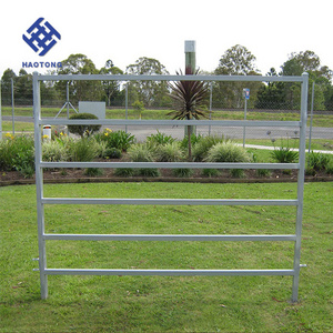 Factory supply pvc security used cattle corral panels for farm of cattle fence