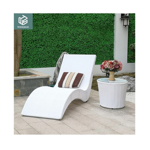 Outdoor Pool Modern Chaise Beach Lounge Chair Recliner Sunbed Lounger Sun Lounger modern lounge chair