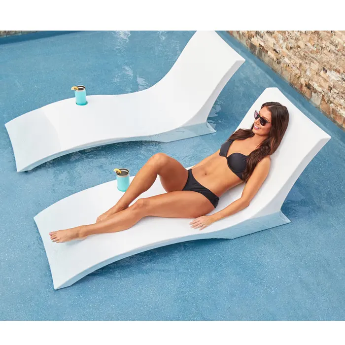 Hot Sale Outdoor hotel furniture waterproof garden Patio Sunbed Swimming Pool beach Sun lounger