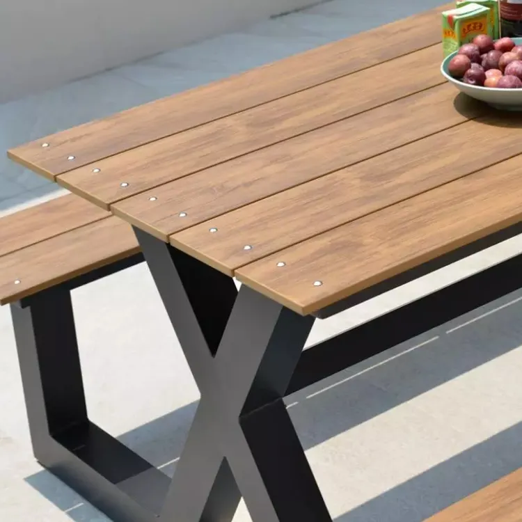 Patio picnic table Outdoor bench Dining room table and chairs Plastic wooden chairs garden bench