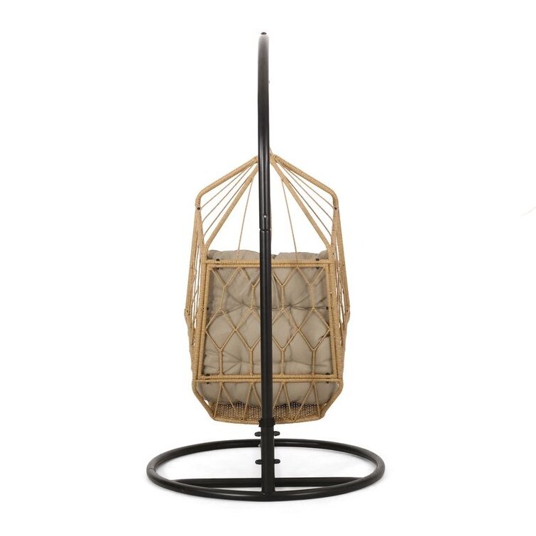 New Design Hanging Chairs Wicker Oversize Egg Swings Modern Garden Patio Seating Outdoor Furniture