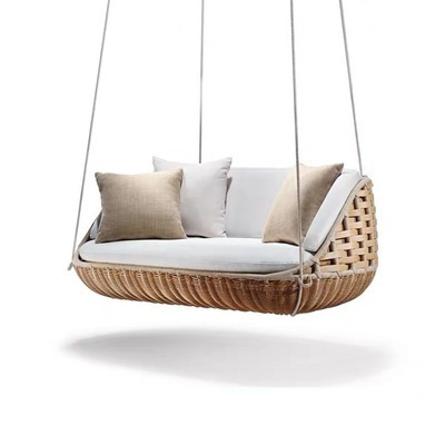 Hot Sale Indoor Outdoor Patio Chair swing chair Hanging Hammock Single  Seat Swing