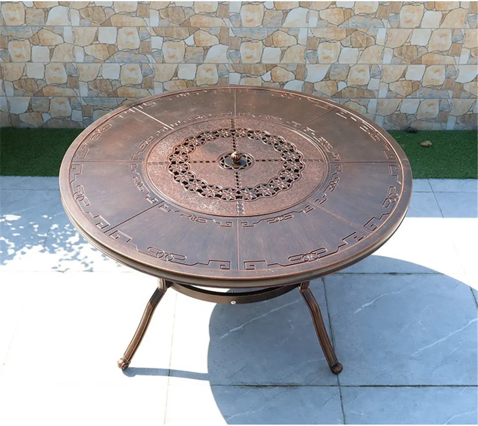 outdoor table with charcoal bbq grille korean outdoor charcoal bbq grill table and chair burning BBQ outdoor table