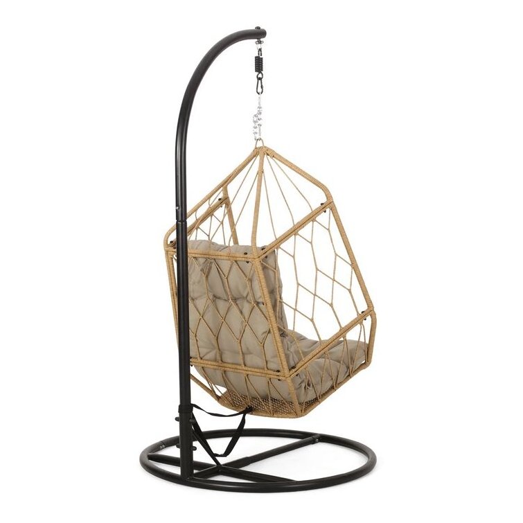 New Design Hanging Chairs Wicker Oversize Egg Swings Modern Garden Patio Seating Outdoor Furniture