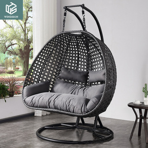 Hot Sales Patio Swings Chair Hanging Egg Chair Outdoor Patio Pe Rattan Swing Chair