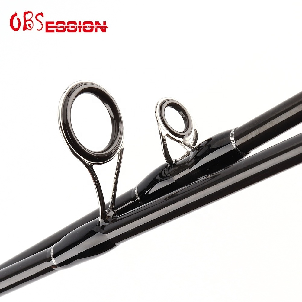 6'6 1.98m Carbon Bolo Bent Butt Barca De Pesca Fishing Match Rod Japan FUJI guides Spinning Castle Rock Fishing Rod