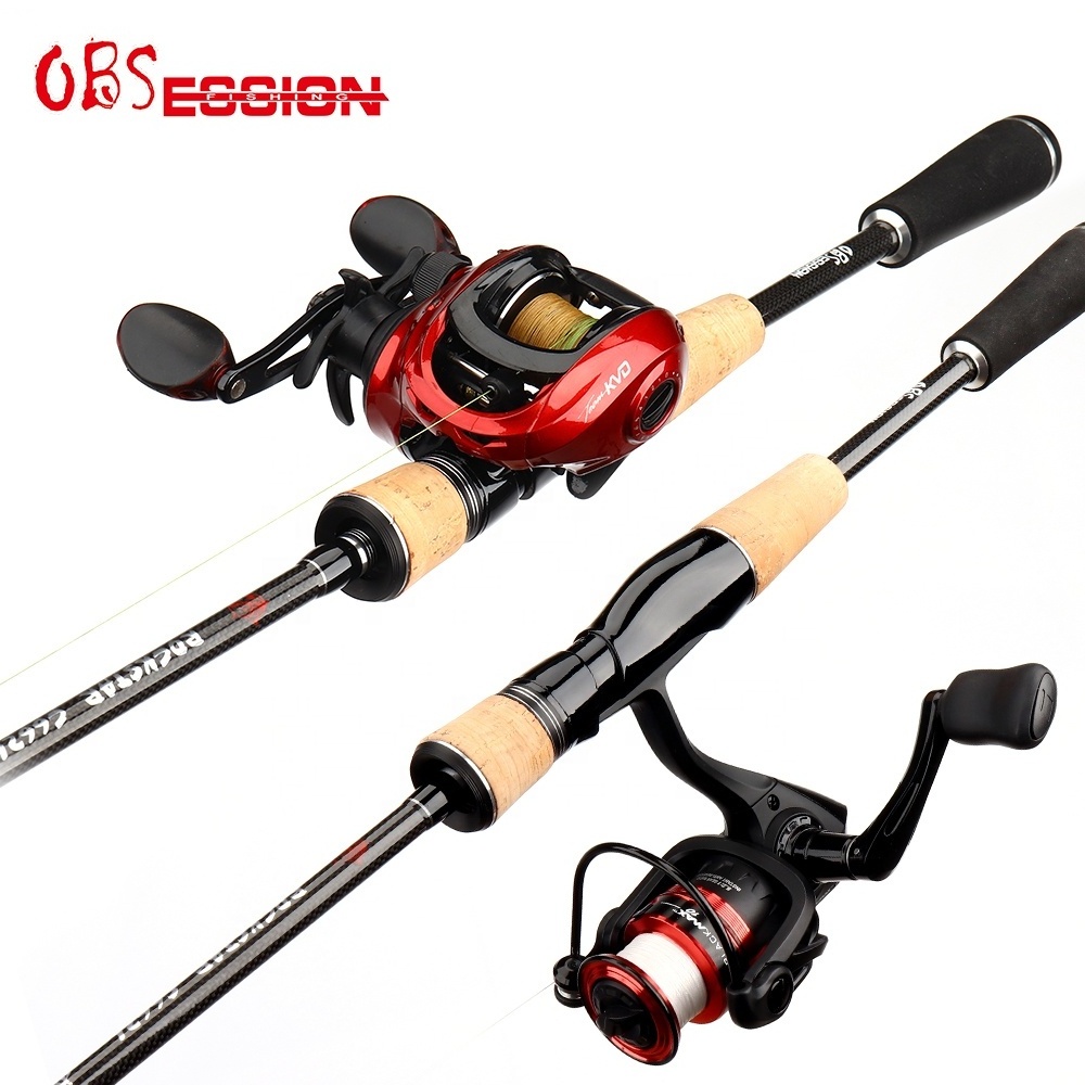 6'6 1.98m Carbon Bolo Bent Butt Barca De Pesca Fishing Match Rod Japan FUJI guides Spinning Castle Rock Fishing Rod