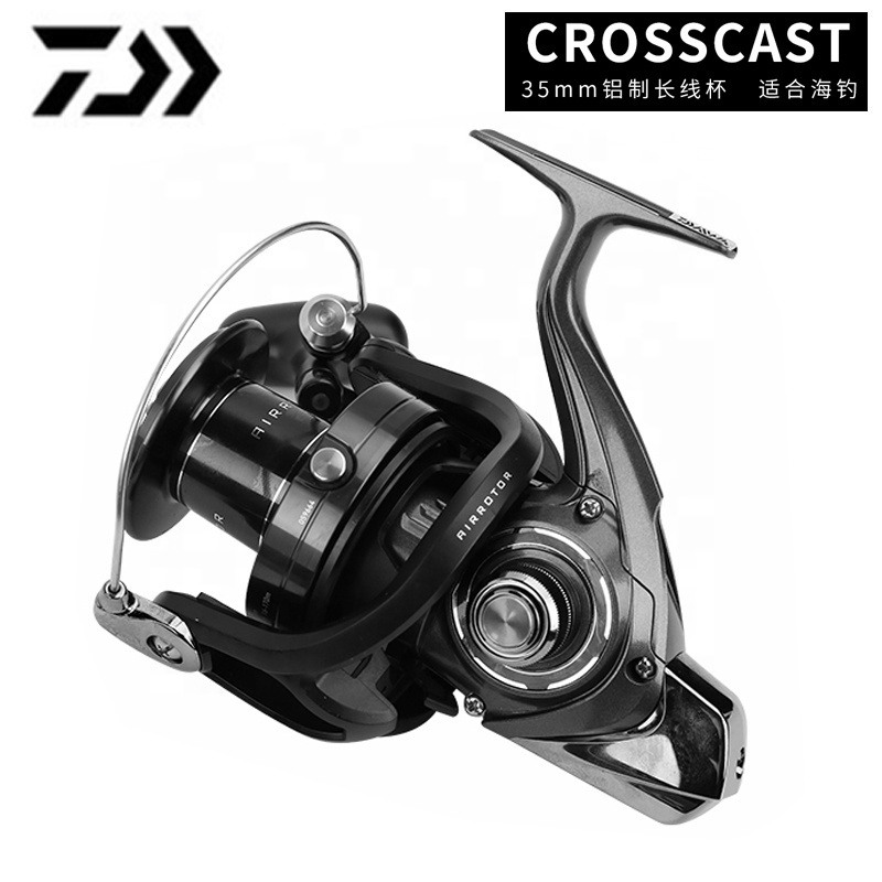 DAIWA CROSSCAST Strong Metal Daiwa Fishing Reels Resistant Stainless Steel Bearings Spinning Saltwater Fishing Reel Spinning