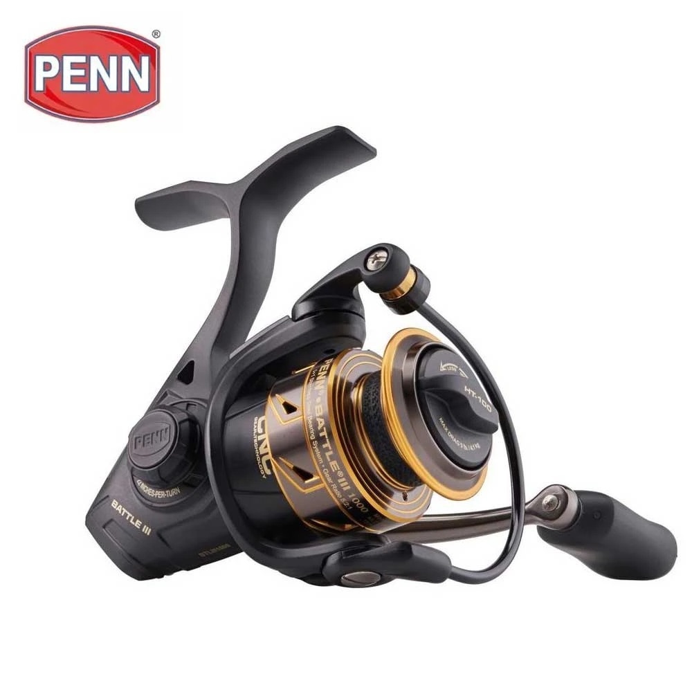 PENN Battle III BTLIII 100% Original USA Fishing Reel Sea Saltwater Boat Fishing Wheel With Full Metal Body Spinning Reel