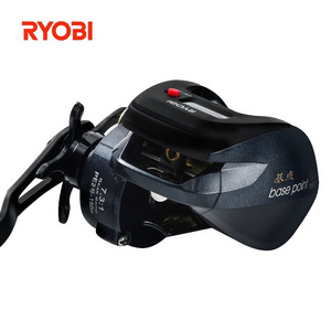 RYOBI BASEPOINT sea boat fishing with light digital display casting wheel 9+1BB max drag 7kg saltwater fishing baitcasting reel