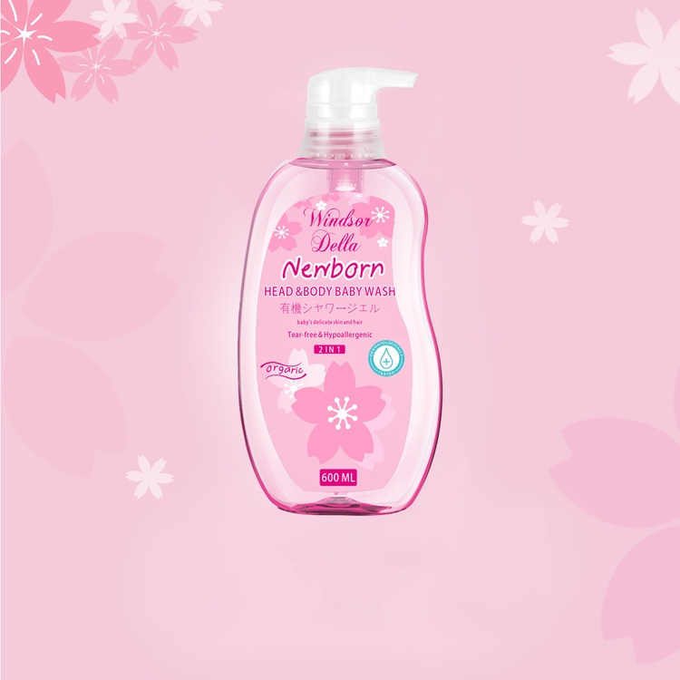 Baby Shampoo China Manufacturer Wholesale Baby Bath Shampoo Private Brand Sakura Baby Shampoo