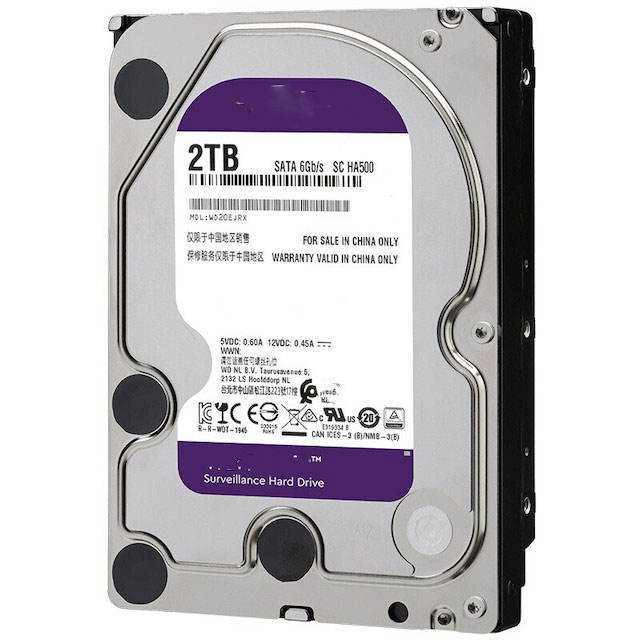 Hard Drives Disk Purple HDD 1TB 500G Surveillance Internal 3.5