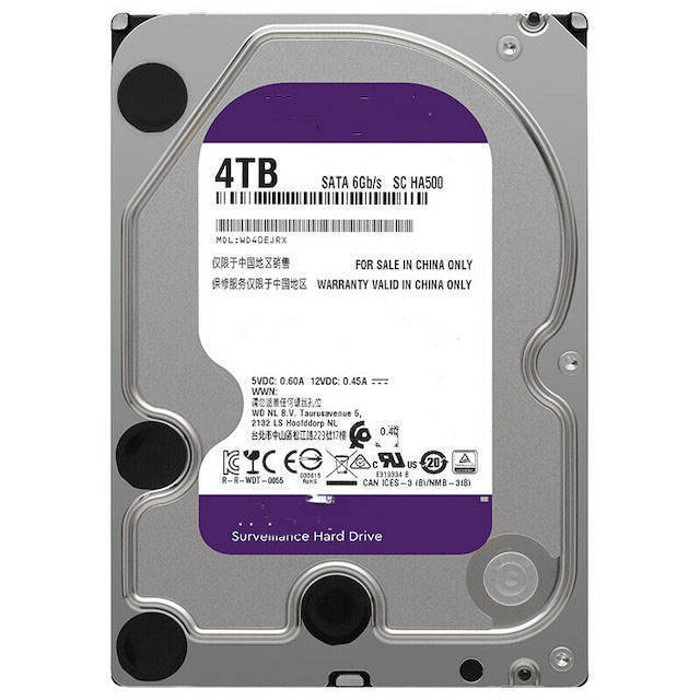 Hard Drives Disk Purple HDD 1TB 500G Surveillance Internal 3.5