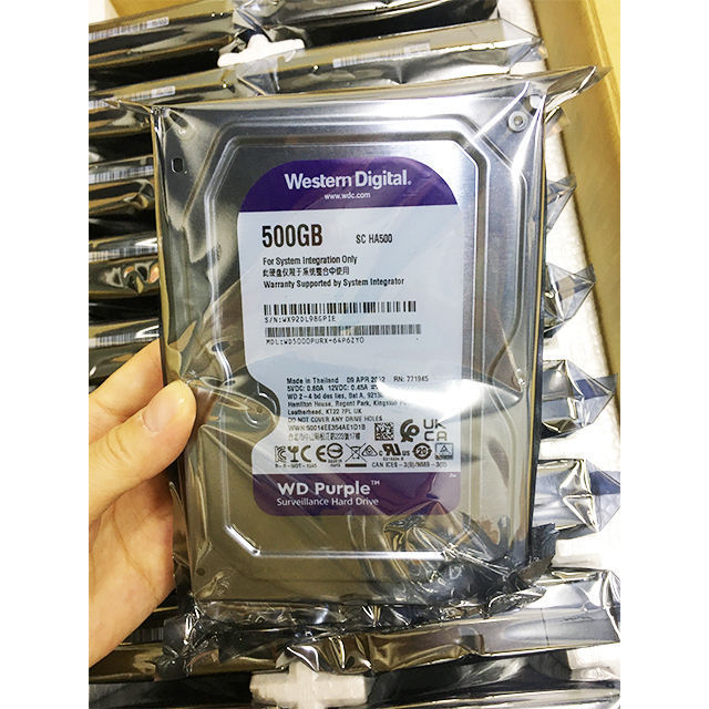 Hard Drives Disk Purple HDD 1TB 500G Surveillance Internal 3.5