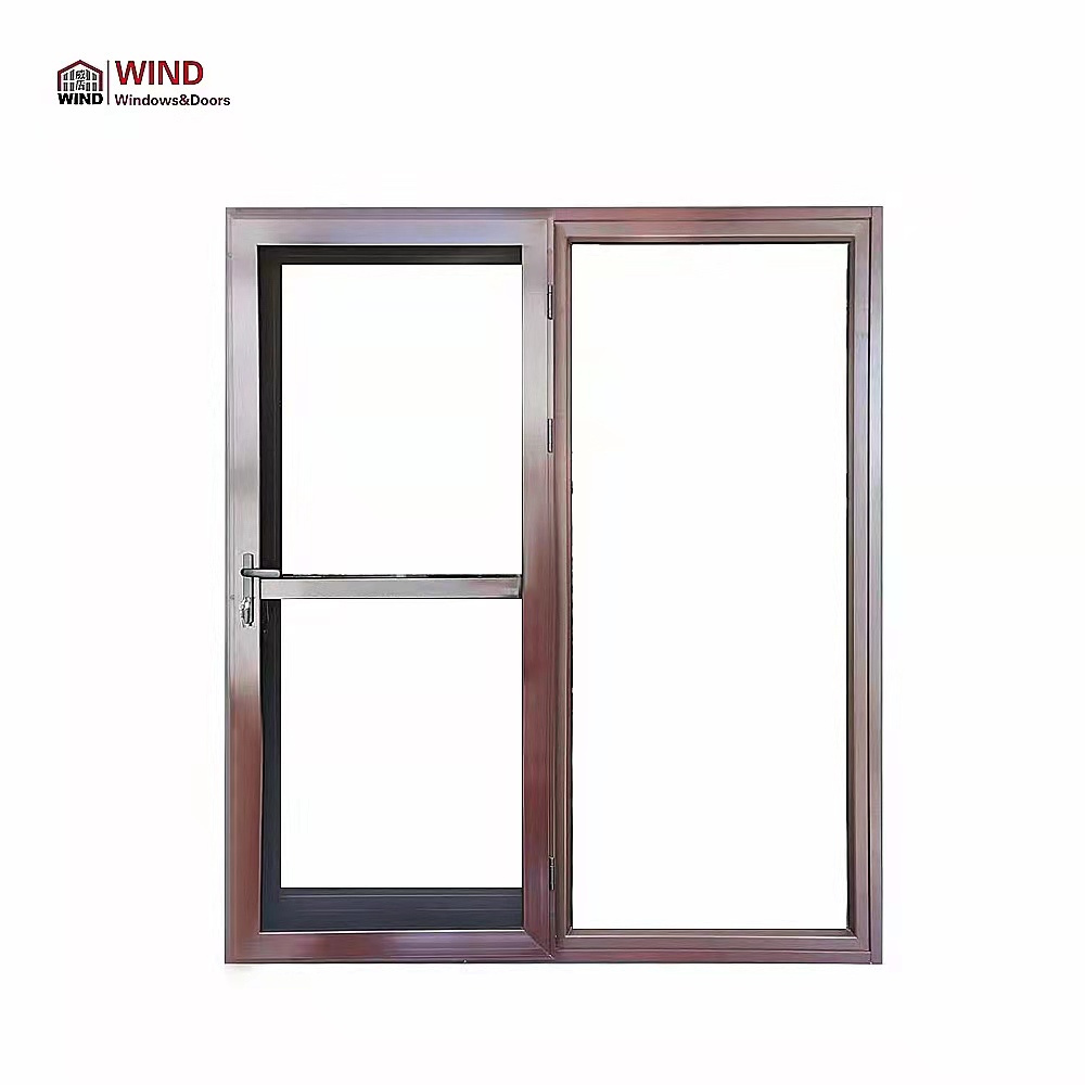 European  high quality tilt and sliding aluminum  wooden doors