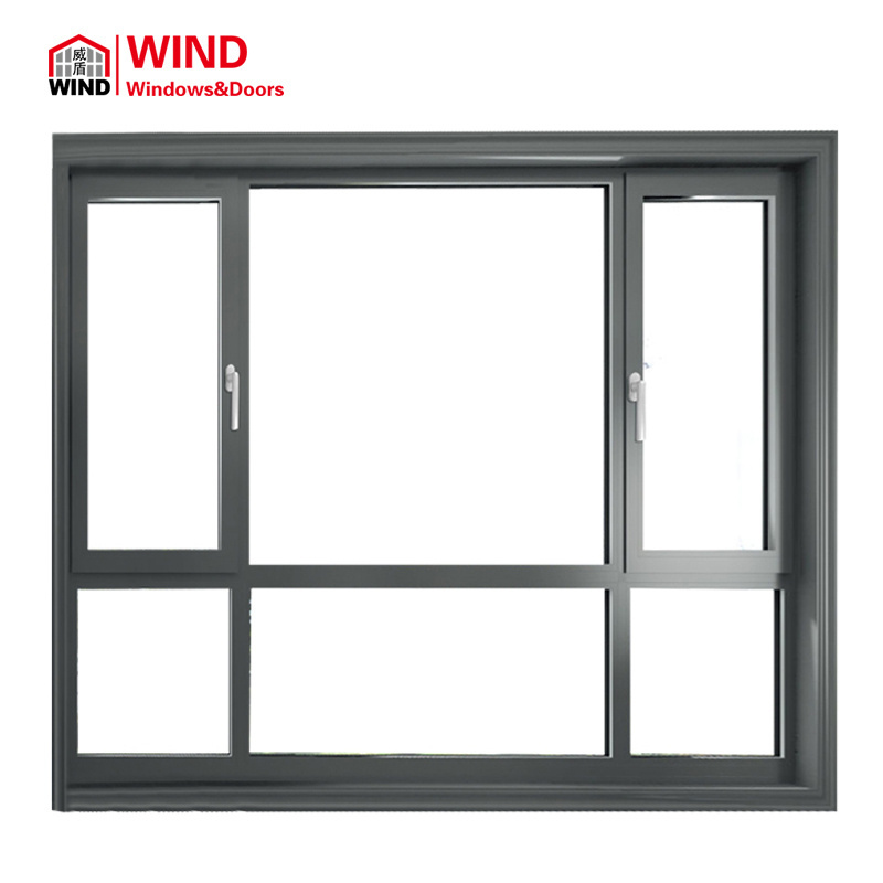 China Manufacture Cheap White Double Glazed Glass Low Price Aluminum Window Aluminum Windows And Doors Doors Windows Aluminum