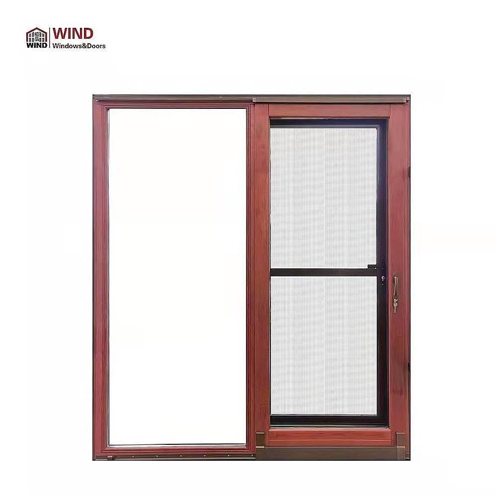 European  high quality tilt and sliding aluminum  wooden doors