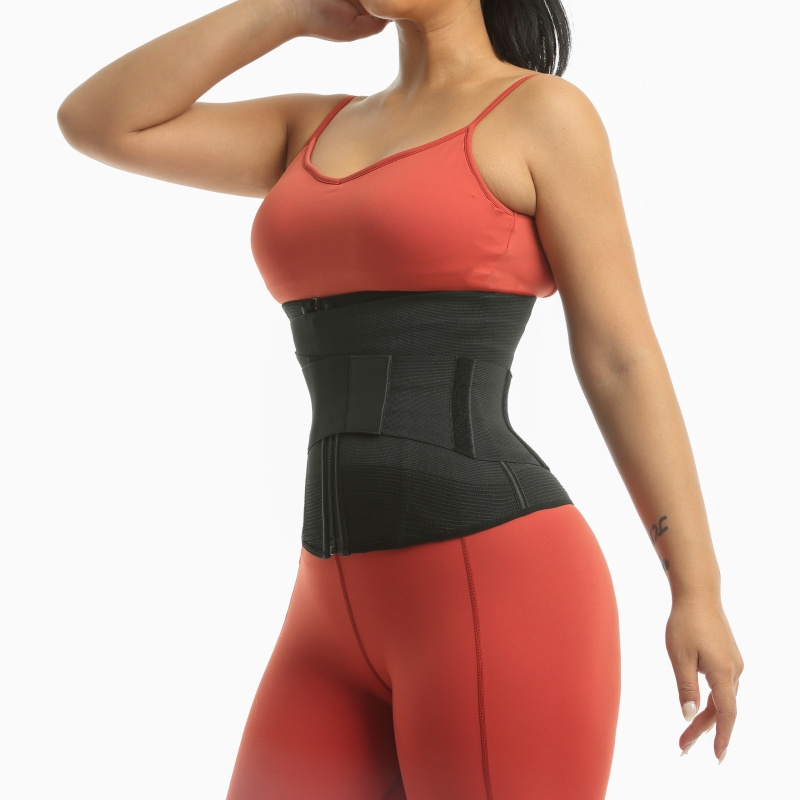 Wholesale Faja Colombian Girdle Belt Slimming Zip Girdle Waist Trainer for Women Tummy