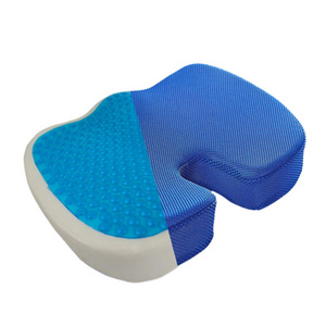 Premium quality cooling tpe comfortable memory foam honeycomb silicone gel seat cushion