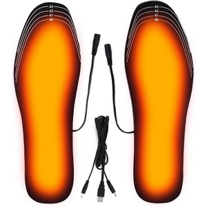 High Quality USB Heating Insole Foot Warmer Electric Foot Warm Charging Heating Insole Heated Shoe Sole